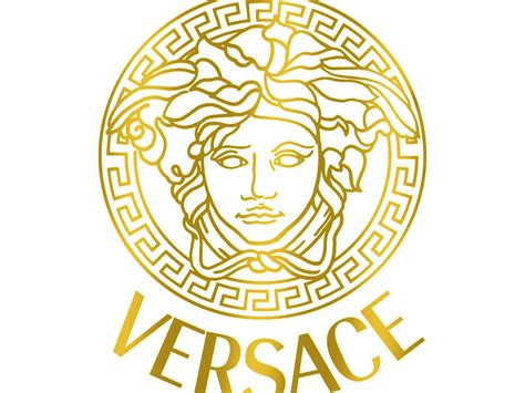 carattere logo versace|why is versace logo medusa.